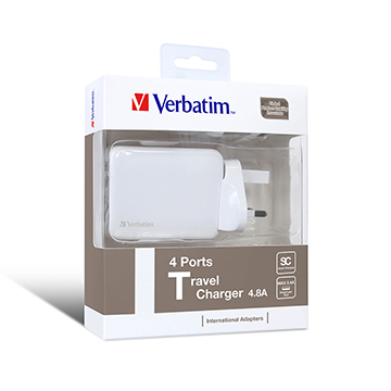 SmarTone Online Store Verbatim 4-Port USB Travel Charger