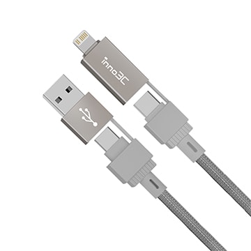 SmarTone Online Store inno3C Inno3C 240W 4合1 磁吸充電線