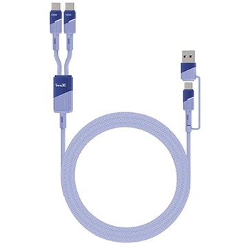 SmarTone Online Store inno3C Inno3C 4合1 100W Type C 充電線