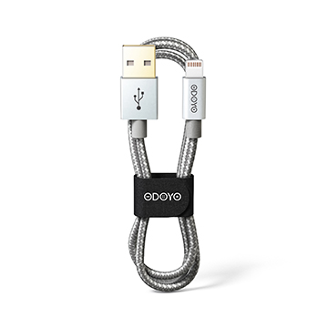 SmarTone Online Store Odoyo 2.4A Metallic Lightning to USB Cable (1.2M)