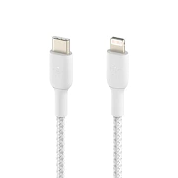SmarTone Online Store Belkin BOOST CHARGE Braided USB-C to Lightning Cable 1m