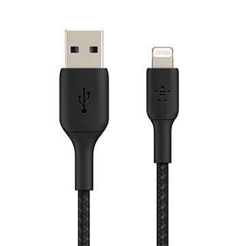 SmarTone Online Store Belkin BOOST CHARGE 編織 Lightning 至 USB-A 充電線 1米