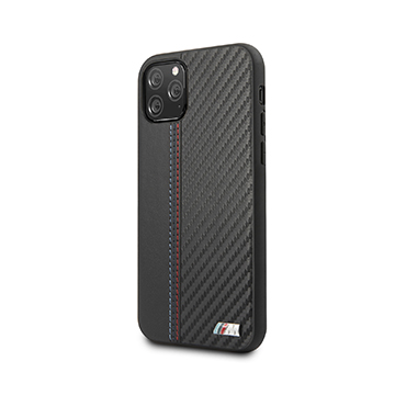SmarTone Online Store BMW PU Leather with Carbon Strip for iPhone 11 Pro