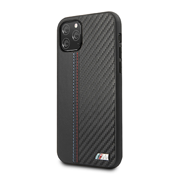 SmarTone Online Store BMW PU Leather with Carbon Strip for iPhone 11 Pro Max