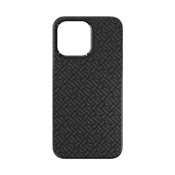 SmarTone Online Store Richmond & Finch Black Vegan Leather Case for iPhone 14 Pro Max (6.7)