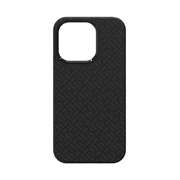 SmarTone Online Store Richmond & Finch Black Vegan Leather Case for iPhone 14 Pro (6.1)