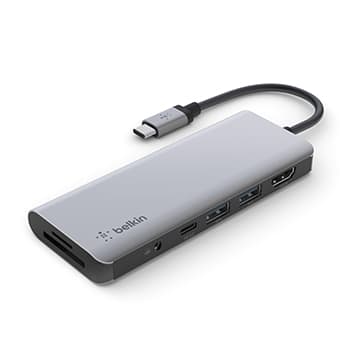 SmarTone Online Store Belkin CONNECT USB-C 7in1 Multiport Hub Adapter