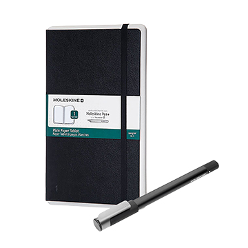 SmarTone Online Store MOLESKINE PEN+ ELLIPSE SMARTPEN BUNDLE (WITH BLANK PAPERTABLET)