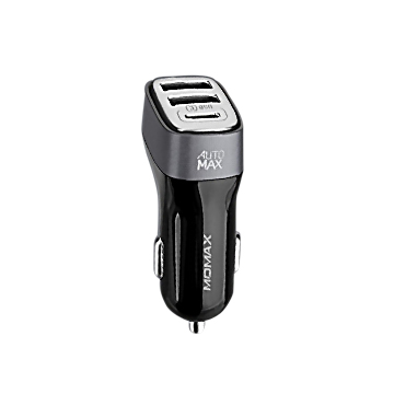 SmarTone Online Store Momax Type-C + 2xUSB Car Charger (UC5TC)