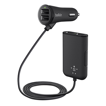 SmarTone Online Store Belkin Road Rockstar: 4-Port Passenger Car Charger