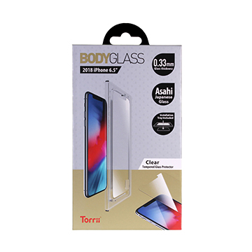 SmarTone Online Store TORRII Bodyglass 0.33mm Tempered Glass Protector For iPhone XS Max