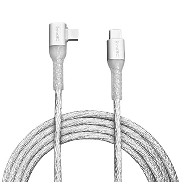 SmarTone Online Store inno3C INNO3C 120CM Type-C to Type-C 60W Lshape線(銀)