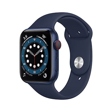 SmarTone Online Store Apple Watch Series 6 (GPS + Cellular), 44mm Aluminium Case with Sport Band