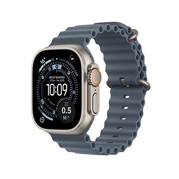 SmarTone Online Store Apple Watch Ultra 3 (GPS + 流動網絡), 49豪米鈦金屬錶殼配海洋錶帶
