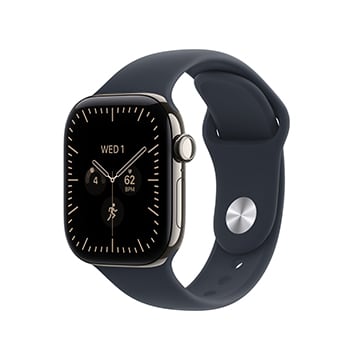SmarTone Online Store Apple Watch Series 12 (GPS + 流動網絡), 42毫米鈦金屬錶殼配運動錶帶 (S/M)
