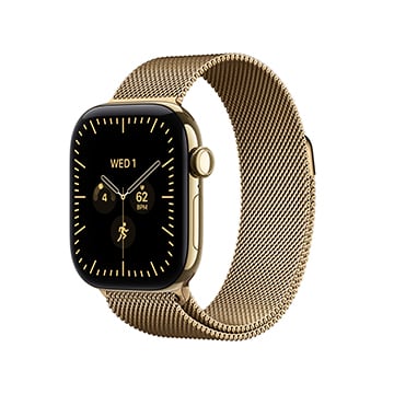 SmarTone Online Store Apple Watch Series 12 (GPS + 流動網絡), 42毫米鈦金屬錶殼配米蘭網織手環