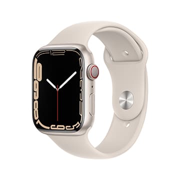 SmarTone Online Store Apple Watch Series 7  (GPS + 流動網絡), 45毫米鋁金屬錶殼配運動錶帶
