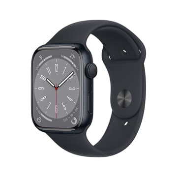 SmarTone Online Store Apple Watch Series 8 (GPS), 45毫米鋁金屬錶殼配運動錶帶