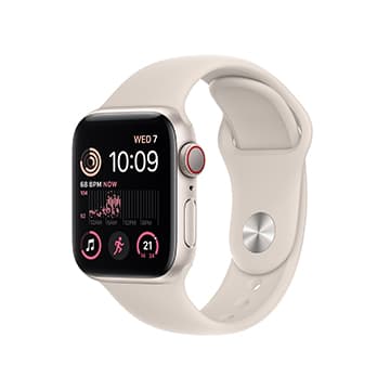 SmarTone Online Store Apple Watch SE (2nd Generation) (GPS + Cellular), 40mm Aluminium Case with Sport Band