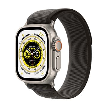 SmarTone Online Store Apple Watch Ultra (GPS + Cellular), 49mm Titanium Case with Trial Loop (S/M)