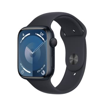 SmarTone Online Store Apple Watch Series 9 (GPS), 45mm Aluminium Case with Sport Band (Medium/Large)