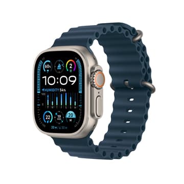 SmarTone Online Store Apple Watch Ultra 2 (GPS + 流動網絡), 49毫米鈦金屬錶殼配海洋錶帶