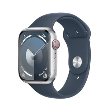 SmarTone Online Store Apple Series 9 (GPS + 流動網絡), 45毫米鋁金屬錶殼配運動錶帶 (M/L)