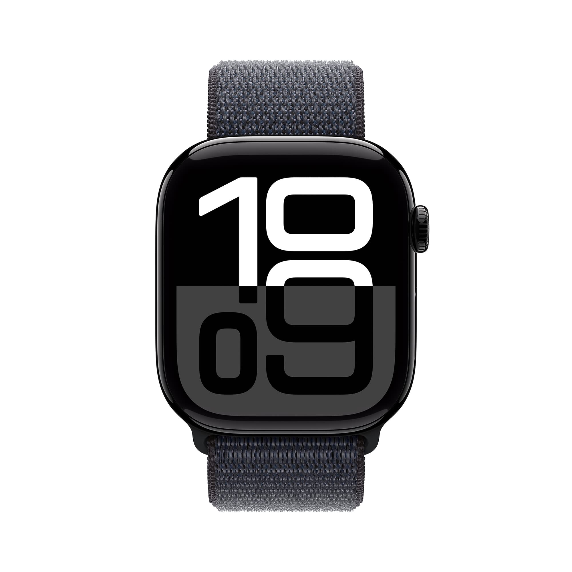 Apple Watch Apple Watch Series 10 GPS Cellular 46mm Jet Black Aluminium Case with Ink Sport Loop SmarTone Online Store