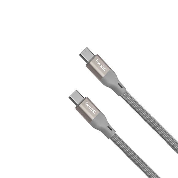 SmarTone Online Store inno3C INNO3C 120CM Type-C to Type-C 240W Magnetic Organized Cable (GREY)